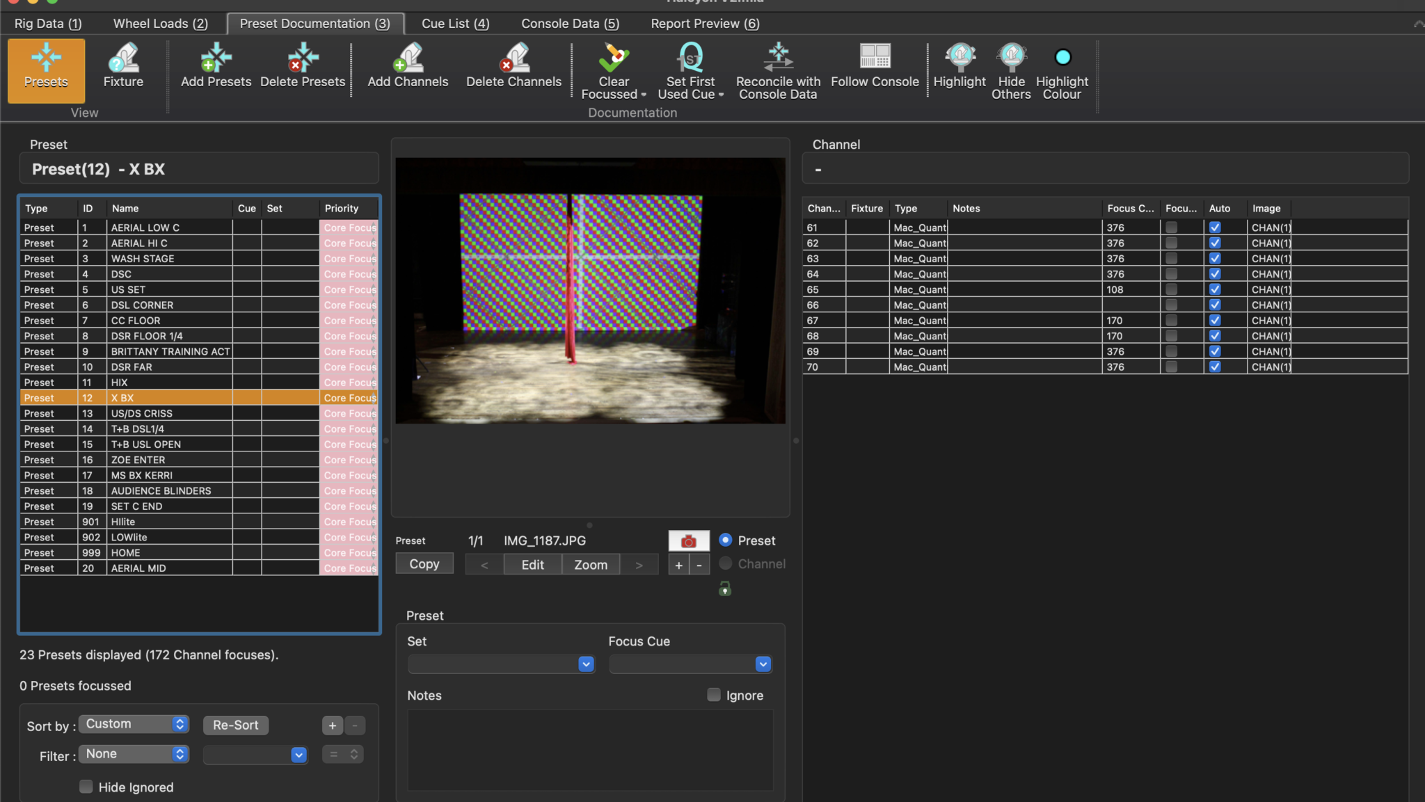 Moving Light Assistant Mark LaPierre Lighting